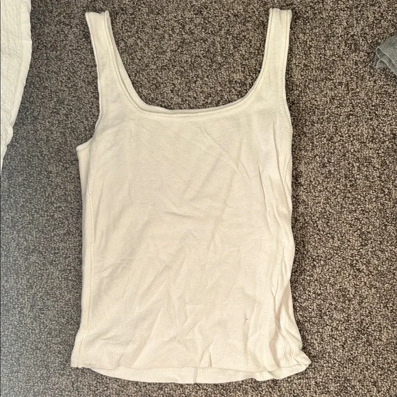 Barefoot dreams white Tank Top - Picture 1 of 2